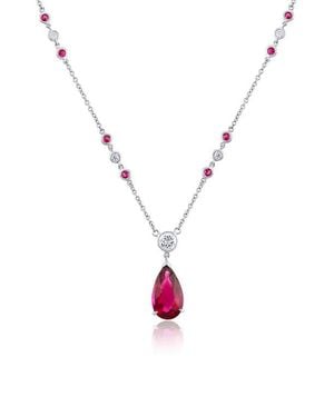 Mindi Mond Icon Diamond By The Yard Pendant Necklace - Multicolor