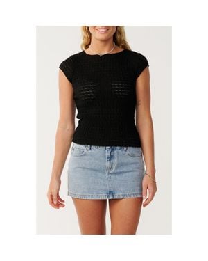 Rip Curl Bossa Nova Texture Top - Black