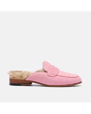MARC NOLAN Ms. Del Mar Loafer Mule - Pink