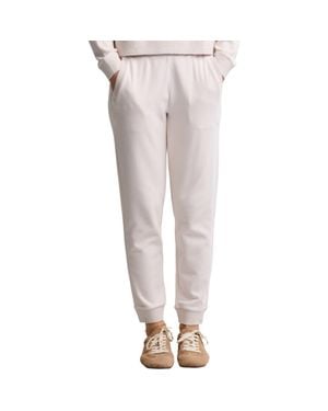 Barefoot Dreams Brushed Fleece Sweatpants - Gray