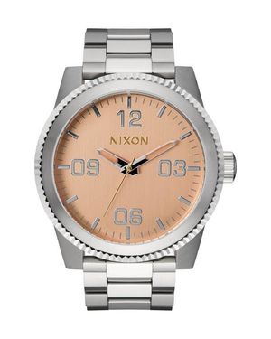 Nixon Corporal Bracelet Watch, 48Mm - Gray