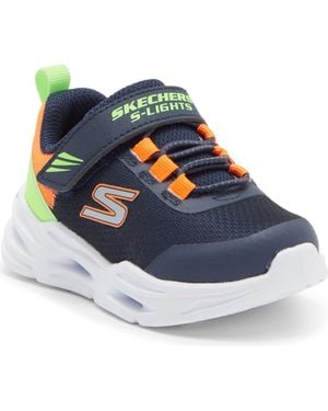 Skechers Kids' S-Lights Glide-Step Lights Sneaker - Blue