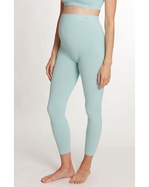 Cache Coeur Zoé Seamless Maternity Leggings - Blue