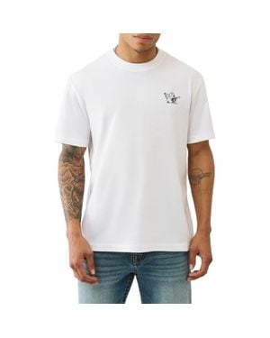 TRUE RELIGION World Tour Graphic T-Shirt - White