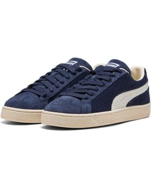 PUMA Suede Crochet Sneaker - Blue