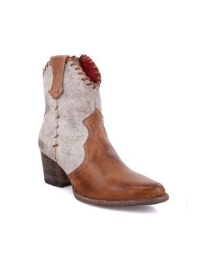 Bed Stu Baila Ii Western Boot - Brown
