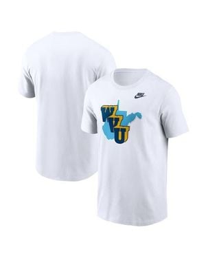 Nike West Virginia Mountaineers 1965 Throwback T-Shirt - White