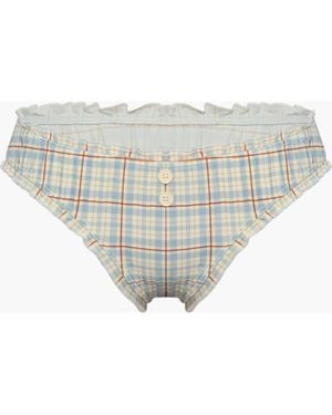 Oddli Bloomer Bikini Bottom - White