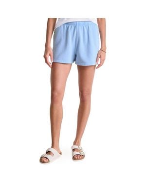 Vineyard Vines Kids' Garment Dyed Cotton Sweat Shorts - Blue