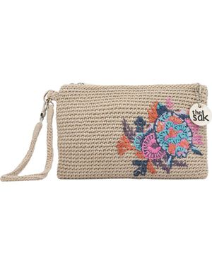 The Sak Vita Wristlet - White