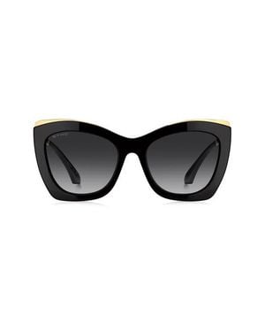 Etro Vela 56Mm Gradient Cat Eye Sunglasses - Black