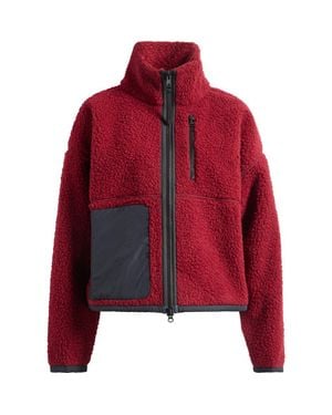 Canada Goose Simcoe Fleece Zip-Up Jacket - Red