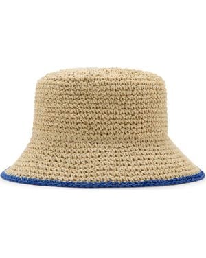 Mango Straw Bucket Hat - Natural