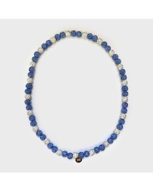 The Drip Bros Storm Drip Team Spirit Necklace - Blue