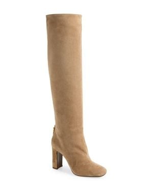 Dolce & Gabbana Jackie Over The Knee Boot - Natural