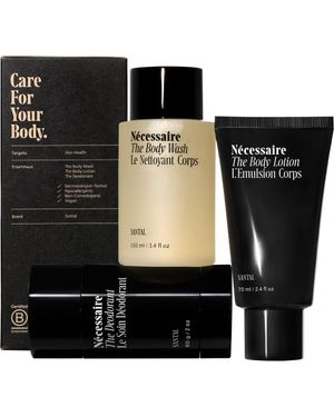 Nécessaire The Body Essentials Santal Kit - Black