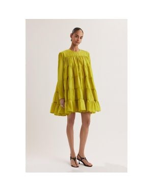 Merlette Soliman Dress - Yellow