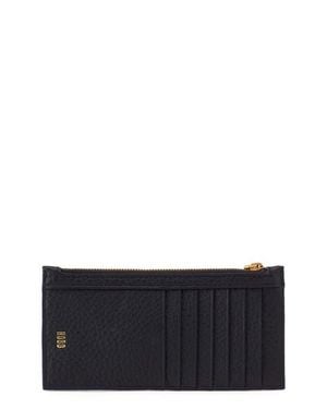 Hobo International Carte Leather Wallet - Gray