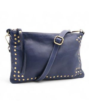 Bolsa Nova Boho Clutch - Blue