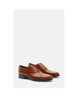 SCAROSSO Vesta Oxfords - Brown