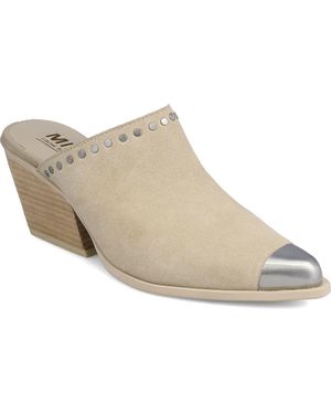 MIA Dixie Cap Toe Mule - Natural