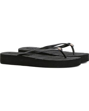 Barbour Tilda Wedge Filp Flop - Black