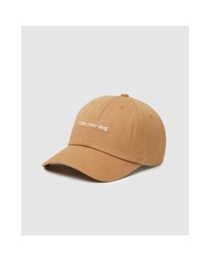 Tentree Slogan Peak Hat - Natural