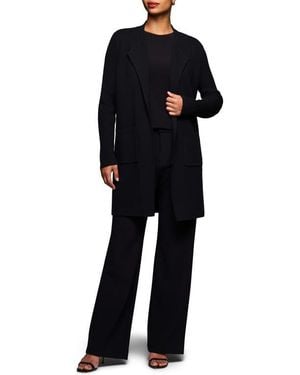 NIC+ZOE Juliette Wool & Cashmere Coat - Blue
