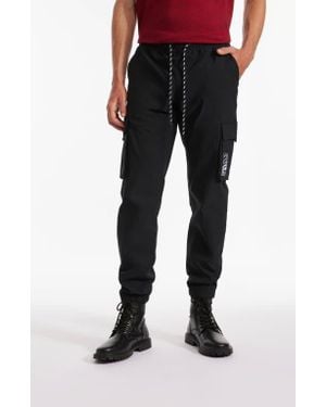 Ecko' Unltd Draw Toggle Cargo Jogger - Black