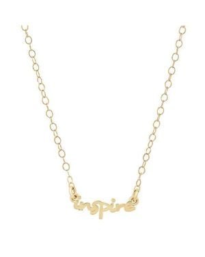 Elliot Young Use Your Words Pendant - Metallic