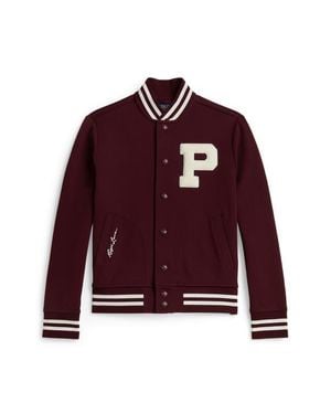 Polo Ralph Lauren Kids' Double Knit Bomber Jacket - Red