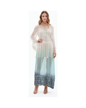 Calypso St. Barth Camelia Dress - Blue