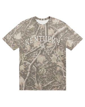 Uscape Apparel Kentucky Wildcats Back Bay Heavyweight T-Shirt - Gray