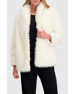 Lyla Grant Fur-Free Fox And Mink (Faux Fur) Jacket - Natural