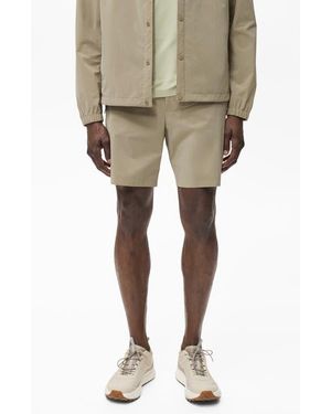 Mango Water Repellent Coolmax Bermuda Shorts - Natural