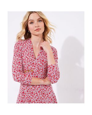 Joe Browns Stretch Knit Asymmetrical Tunic - Red