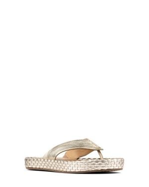 Donald J Pliner Dasara Platform Flip Flop - Multicolor