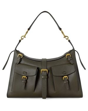 Mulberry Roxanne Leather Shoulder Bag - Gray