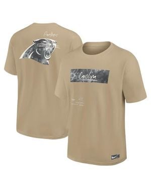 Nike Carolina Panthers Statement Max90 T-Shirt - Natural