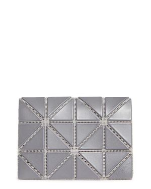 Issey Miyake Colorblock Card Case - Gray