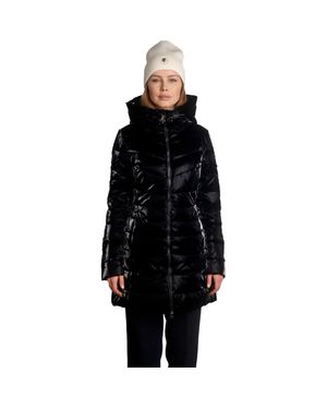 Woodpecker Long Robin Medium Weight Coat - Black
