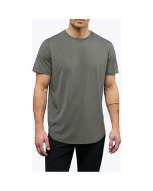 Cuts Ao Elongated Tee - Gray