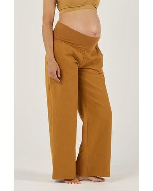 Cache Coeur Maternity Pants Celia - Yellow