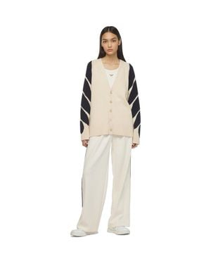 MCM Intarsia Laurel Cardigan - Natural