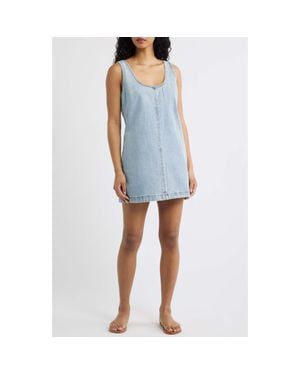 Rip Curl Ellie Sleeveless Denim Minidress - Blue