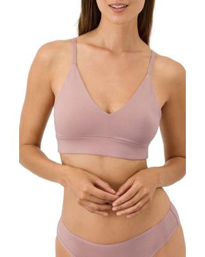 Pact Everyday Classic T-Shirt Bra Made With Organic Cotton - Brown