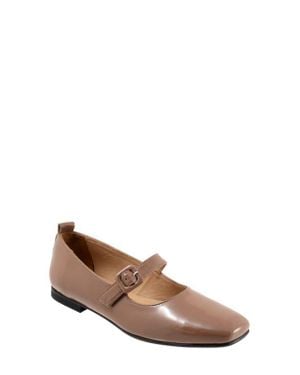 BUENO Eliana Mary Jane Flat - Brown