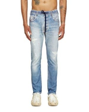 DIESEL 2032 D-Krooley-B Trompe L'Oeil Pants - Blue
