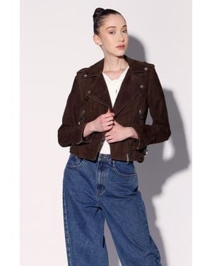 Walter Baker Liz Suede Jacket - Blue