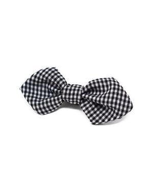MODERNBEAST Patterned Bow Tie - Black